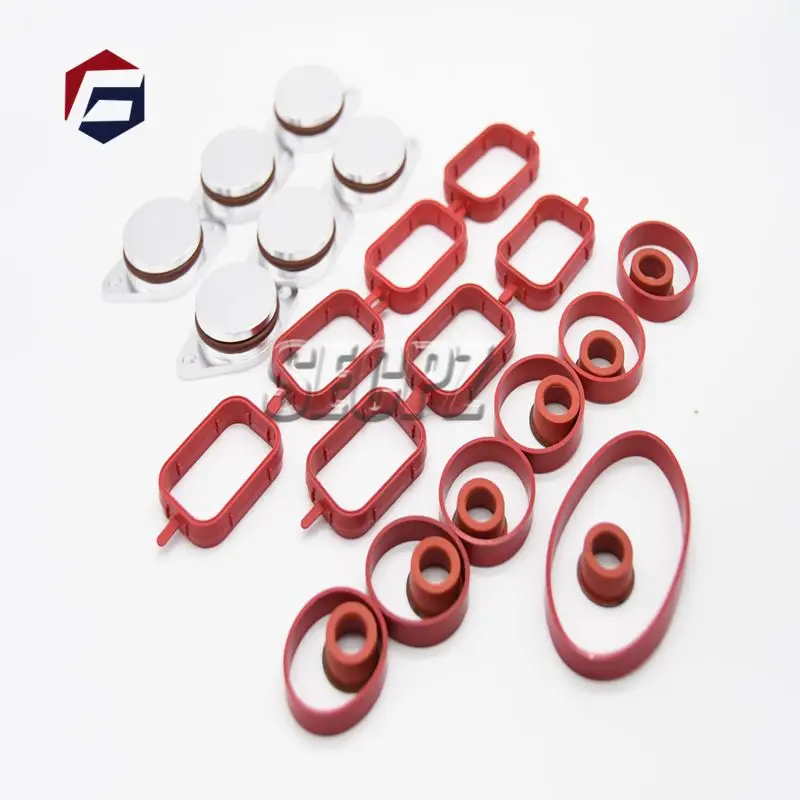 6X33mm Auto Replacement Parts for BMW M57 Swirl Blanks Flaps Repair Delete Kit with Intake Gaskets Key Blanks