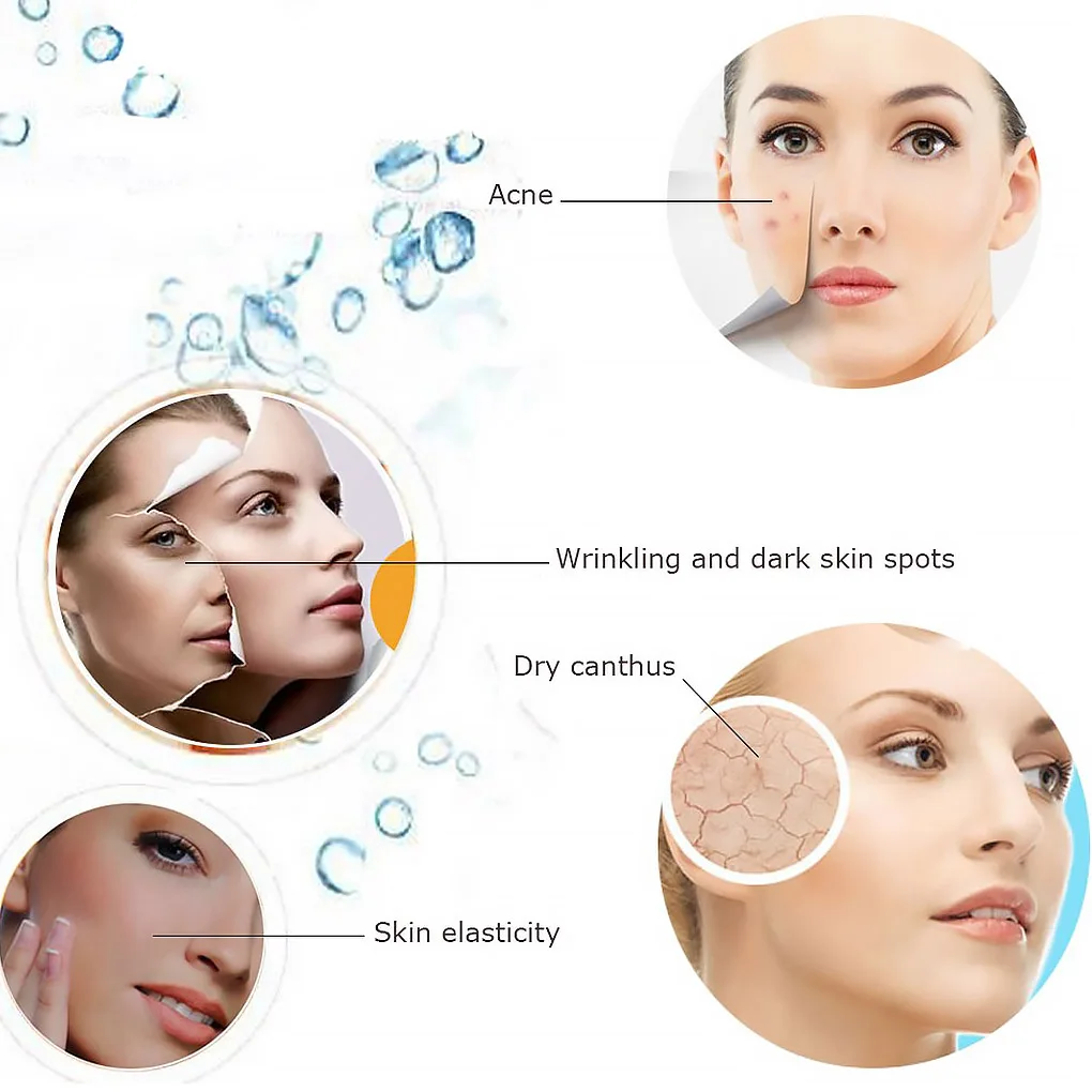 Facial Face Steamer Deep Cleanser Mist Steam Sprayer Spa Skin Vaporizer Promote Blood Circulation