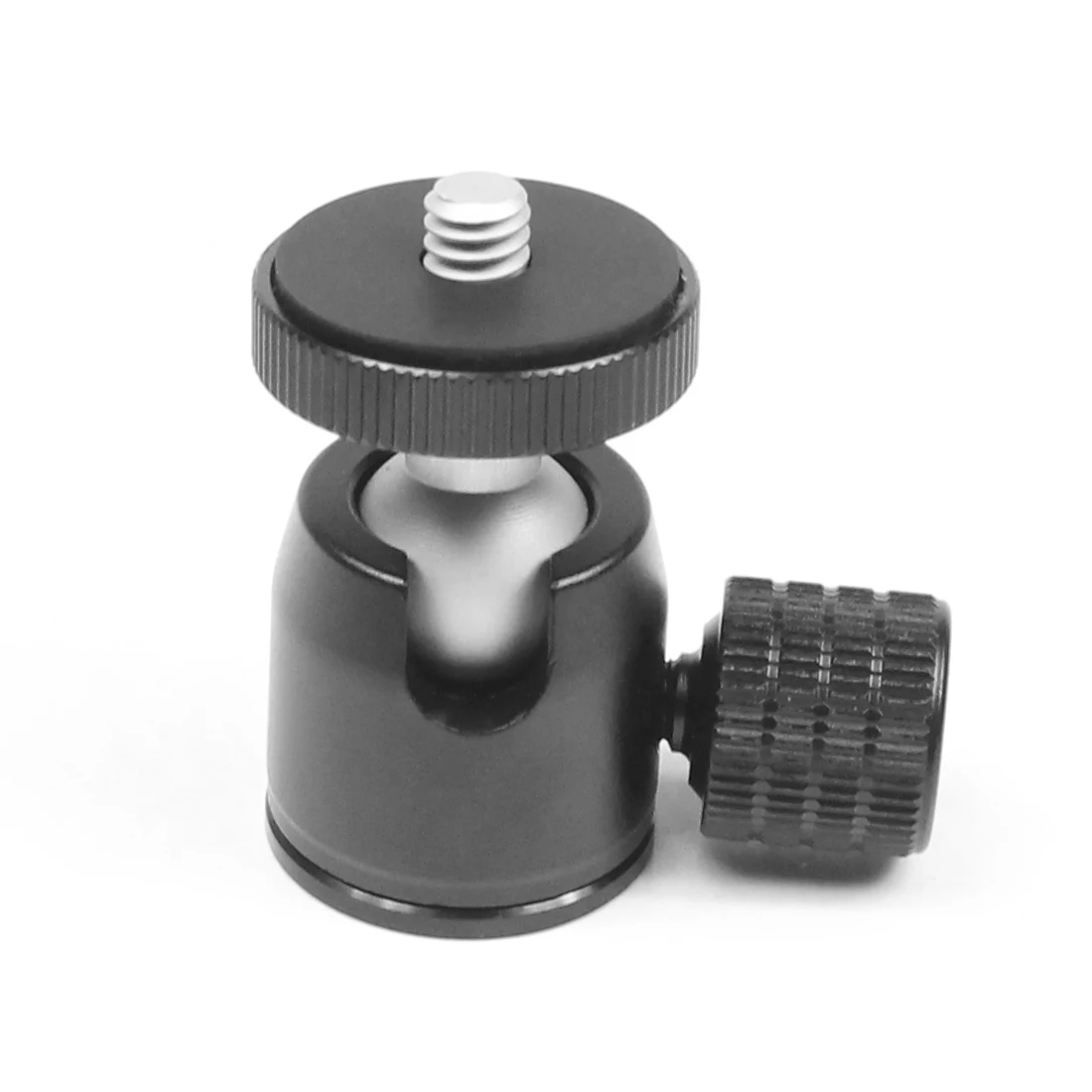 حامل فيديو من FEICHAO مزود برأس كروي صغير مزود بحامل بزاوية 360 درجة مع حامل بانورامي مناسب لكاميرا SLR مزود بمصباح LED وحامل فلاش