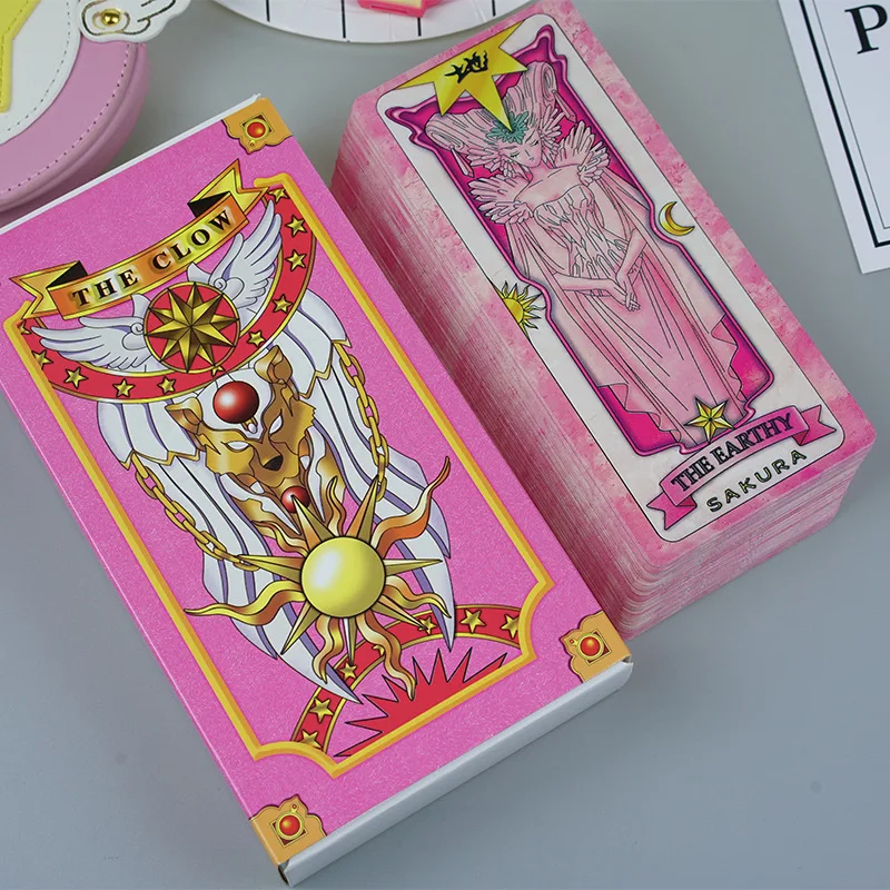 59pcs/lot 16CM Anime Cardcaptor Sakura Clow Card cosplay prop KINOMOTO SAKURA Card captor Sakura Cards Tarot Gift