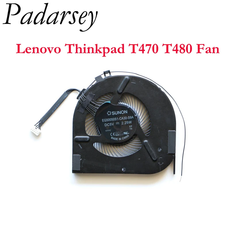 Pardarsey Ersatz Neue Original Laptop CPU Lüfter für Lenovo Thinkpad T470 T480 Serie EG50050S1-CA30-S9A