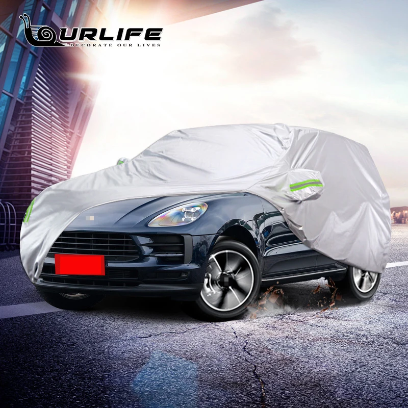 

Full Car Cover SUV Anti UV Rain Sun Snow Frost Oxford cloth Cover Sunshade Dustproof For Porsche Macan Accessories