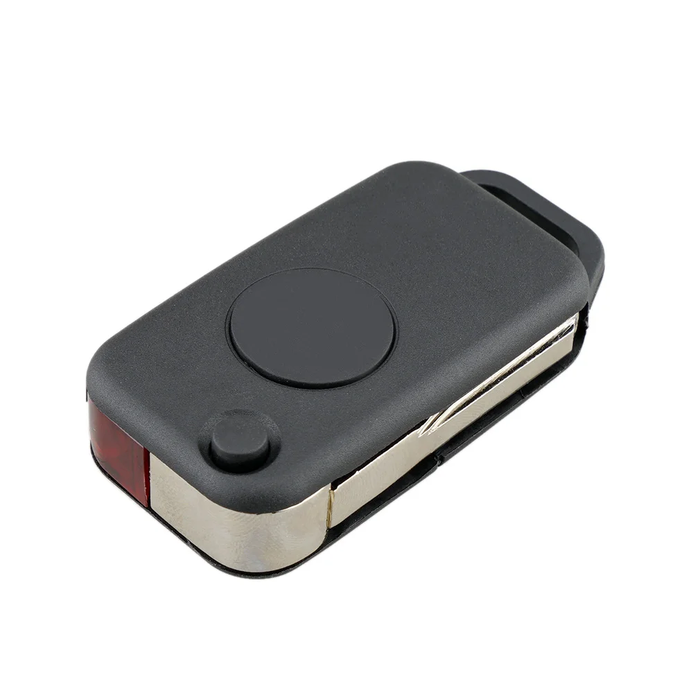 QWMEND 1 Button Car Remote Key Shell for Mercedes Benz W168 W124 W202 1984-2004 A C E For Two Smart Car Key Case