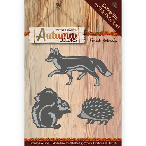 Piggy Ambachtelijke Metalen Stansmessen Cut Sterven Schimmel Eekhoorn Dier Herfst Frame Plakboek Craft Mes Schimmel Blade Punch Stencils