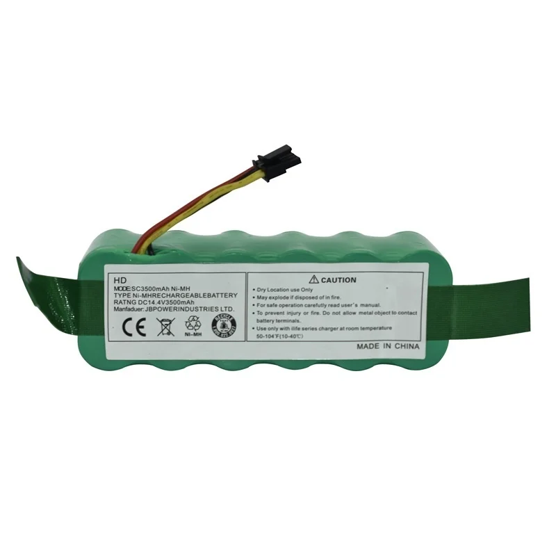 Bateria para kitfort kt504 haier t322 t321 t320 t325/panda x500 x580/ecovacs espelho cr120/dibea x500 x580 eje kk8 aspirador de pó