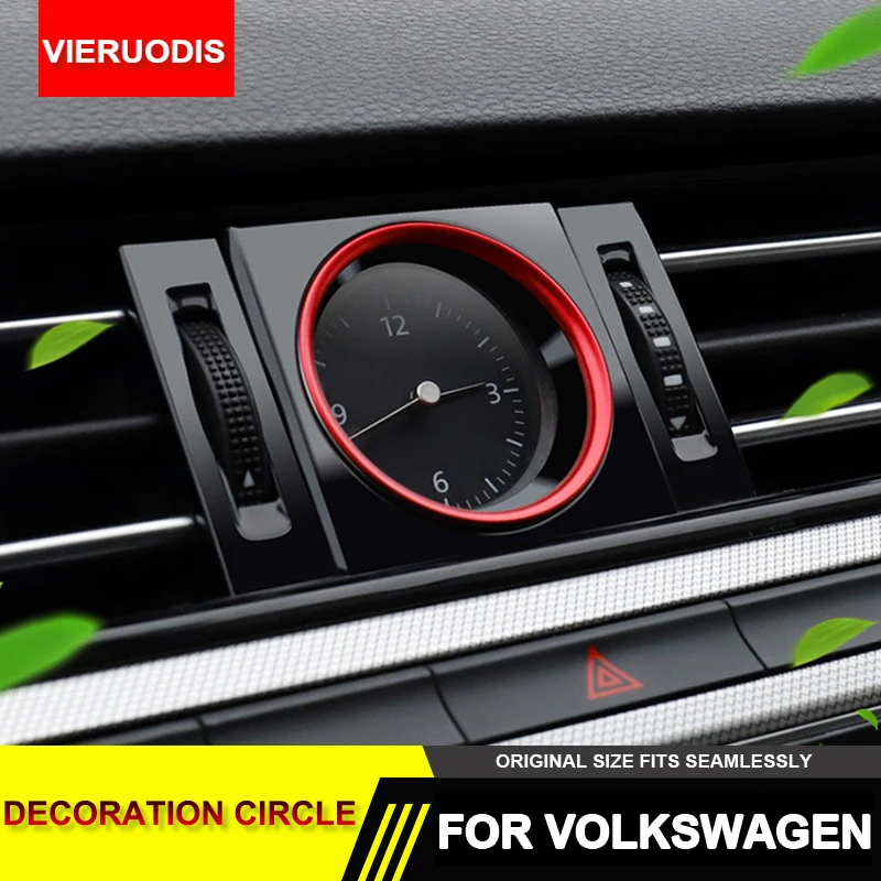 Dekorative Ring Abdeckung 2019 Neue Ankunft Auto Dashboard Center Uhr Trim Styling für Volkswagen Passat B8 Auto Zubehör