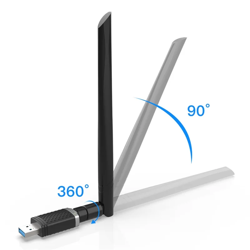 EDUP 1300Mbps Adapter USB WIFI dwuzakresowy 5G/2.4Ghz RTL8812BU USB 3.0 AC Wi-Fi Dongle karta sieciowa na PC akcesoria do laptopa