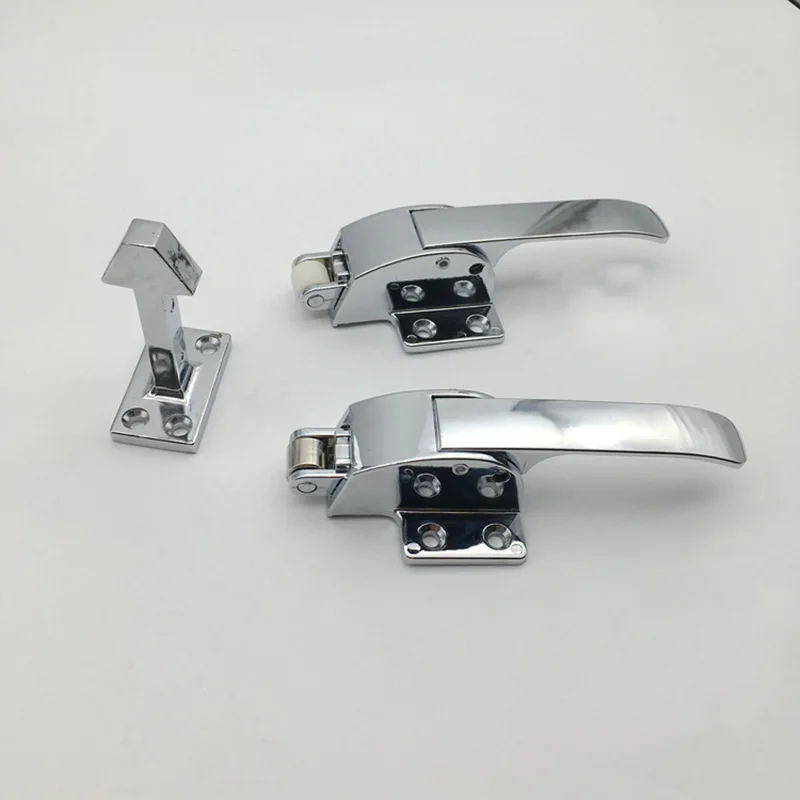Double Hook  Freezer Handle Oven Door Knob Cold Store Storage Lock Latch Hardware Seafood Steam Cabinet Industrial Plant