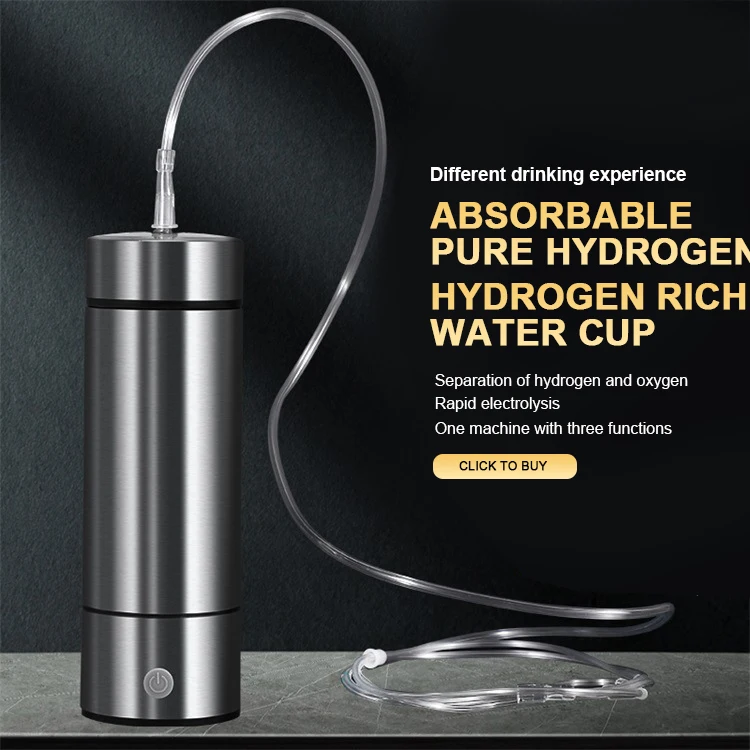 Water Cup Healthy Life Household SPE/PEM 1300-1600PPB Portable Hydrogen Water Generator Bottle