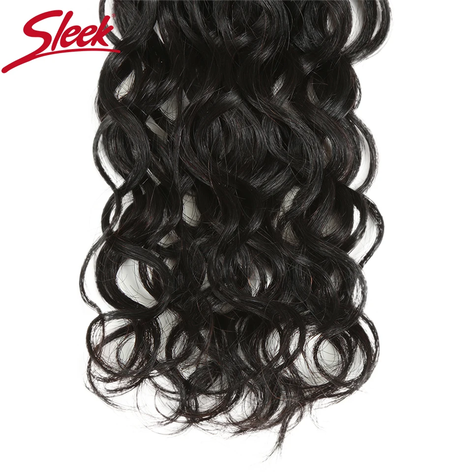 Slanke 28 Inch Krullend Menselijk Haar Bundels Water Wave Remy Braziliaanse Hair Extensions Singles Bundels Menselijk Haar Weven Bundels