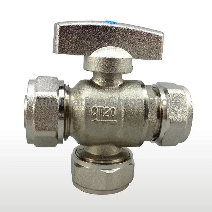 

Special for Aluminum-plastic Pipe Three-way Brass Water Pipe Fittings 1620 2025 Suitable for Water, Oil, Gas