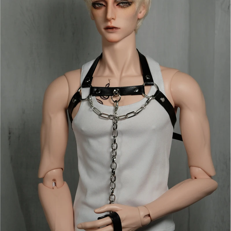 

D03-P746 children toy BJD DD SD MSD 1/3 uncle ID75 doll's accessories Traction rope chest strap 1pcs