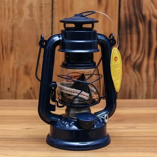 Intent Gas Lamp Small Size-18 cm-Navy Blue-Decorative-Camping-Outdoor