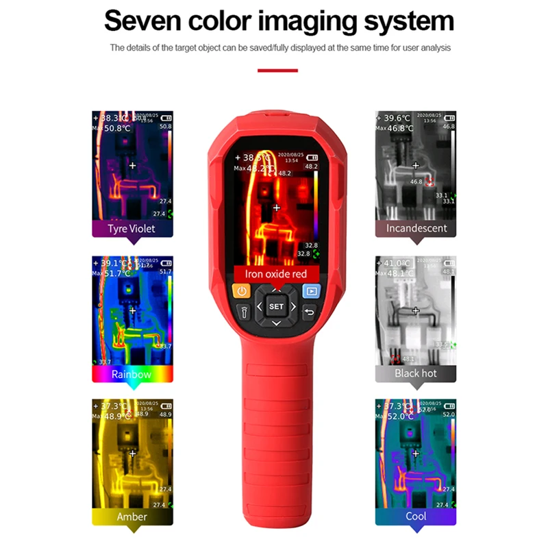 UNI-T Thermal Imaging Camera UTI220B 30000 Pixels Thermographic Camera Thermal Imager For Repair IP65 Circuit Test