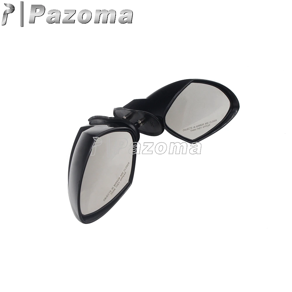1Pair Motorboat Rearview Mirrors Jet Ski Mirror For Yamaha WaveRunner Deluxe Sport Cruiser VX110 ABS Plastic Side Mirrors