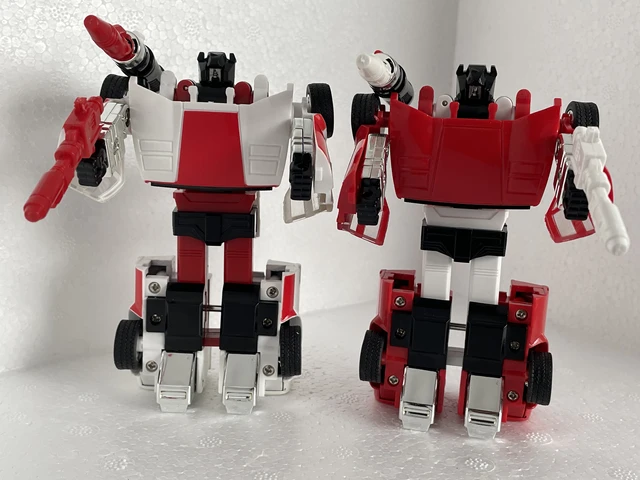 TRANSFORMATION G1 AUTOBOT RED ALERT and SIDESWIPE MISB FREE SHIPPING -  AliExpress 26