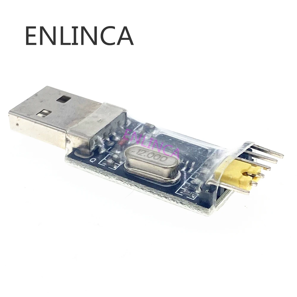 Best Quality 1Pcs  USB To TTL Converter UART CH340G CH340 3.3V 5V Switch Replace of CP2102 PL2303 Module