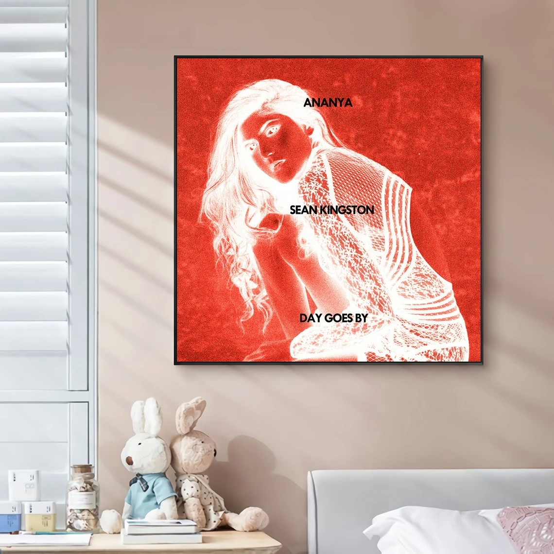 Ananya Birla Day Go By Музыка Альбом Обложка Холст плакат Рэп звезда поп певица настенная живопись художественное украшение (без рамки)