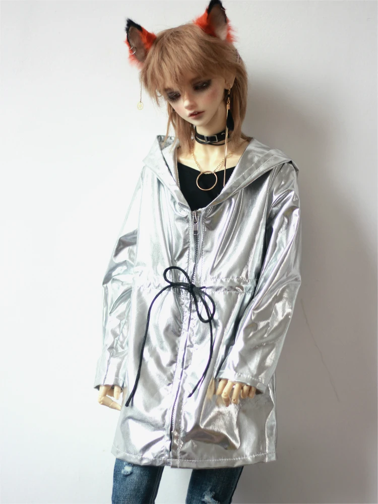 1/4 1/3 Scale BJD Accessories Doll Hooded Zipper Jacket Coat for BJD/SD MSD SD13 SD17 SSDF Uncle.Doll not included C868