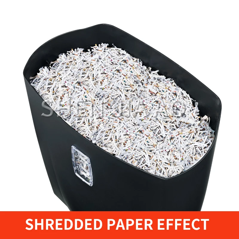 21L portable Paper shredder A4 size Commercial compact disc card scraper a4 paper file office automatic paper machine 4*20mm