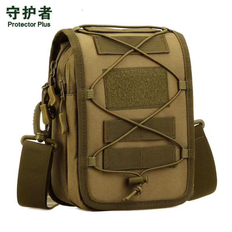 

Shoulder Package Small Oblique Satchel Pocket Nylon Outdoor Hiking Camping Trekking Climbing Riding Men Women Sport Bag