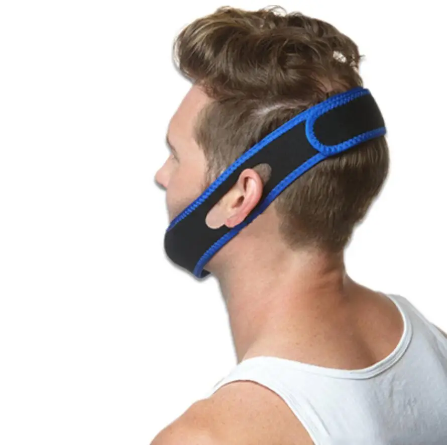 2 PCs  skin-friendly, breathable jaw in  prevents snoring from snoring and snoring