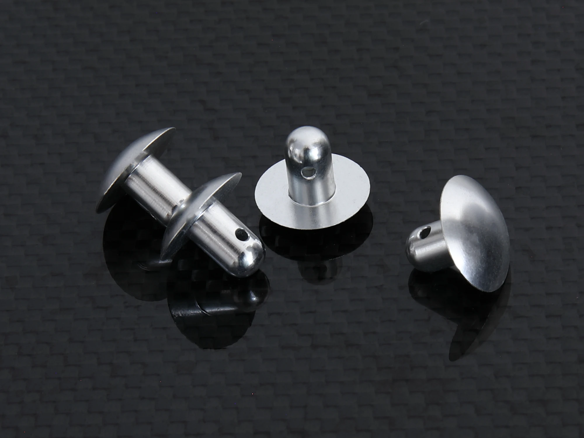 GTBRacing CNC Aluminum Lower Body Shell Mount Pins for HPI KM Rovan Baja 5B SS 5SC (4pcs/set)