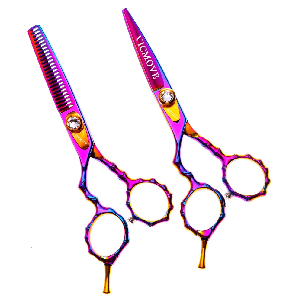 

Left Hand 5.5'' Hairdressing Scissors Cutting Scissors Thinning Scissors Haircut Scissors Professional Hair Shears