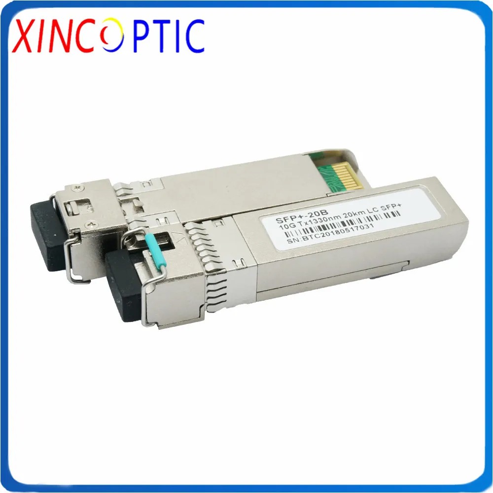 10G SFP+ BIDI 20KM 1270nm/1330nm LC connector 10G Singlemode Single fiber SFP Moudle Transceiver