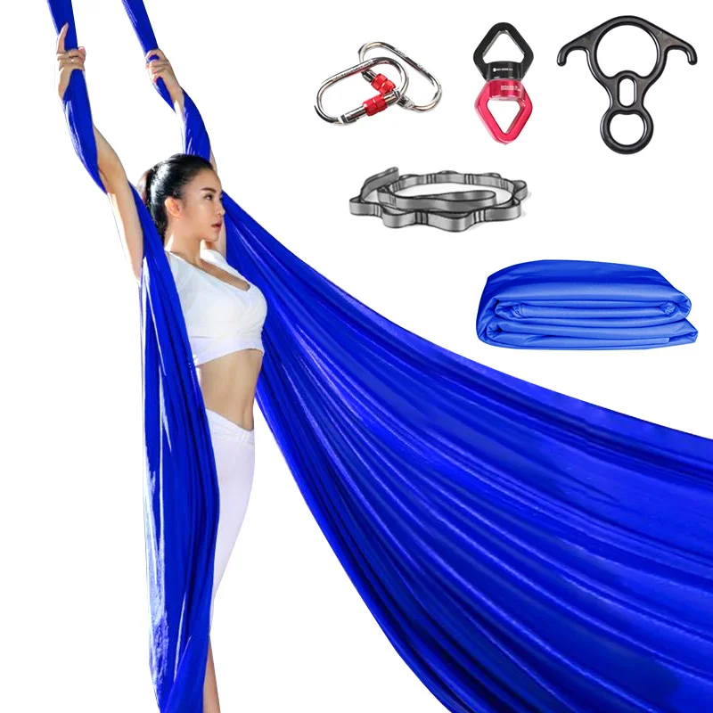 

Prior Fitness 11 Yards 10m Yoga Aerial Silks Set For Acrobatic Fly Dance Swing Inversion Fly Air Therapy