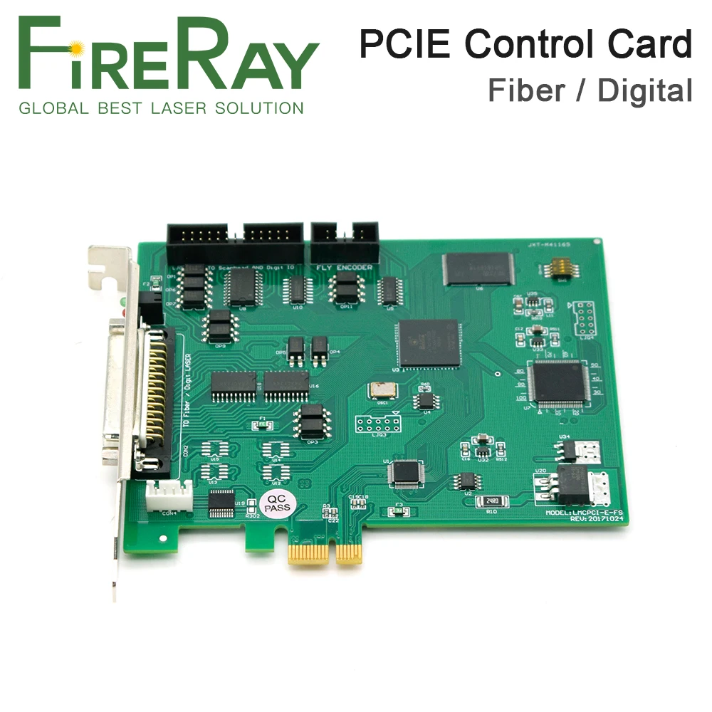 FireRay JCZ Laser Marking Machine Controller PCI-E Board Use For Fiber Laser Co2 Laser UV Laser Desktop Marking Machine