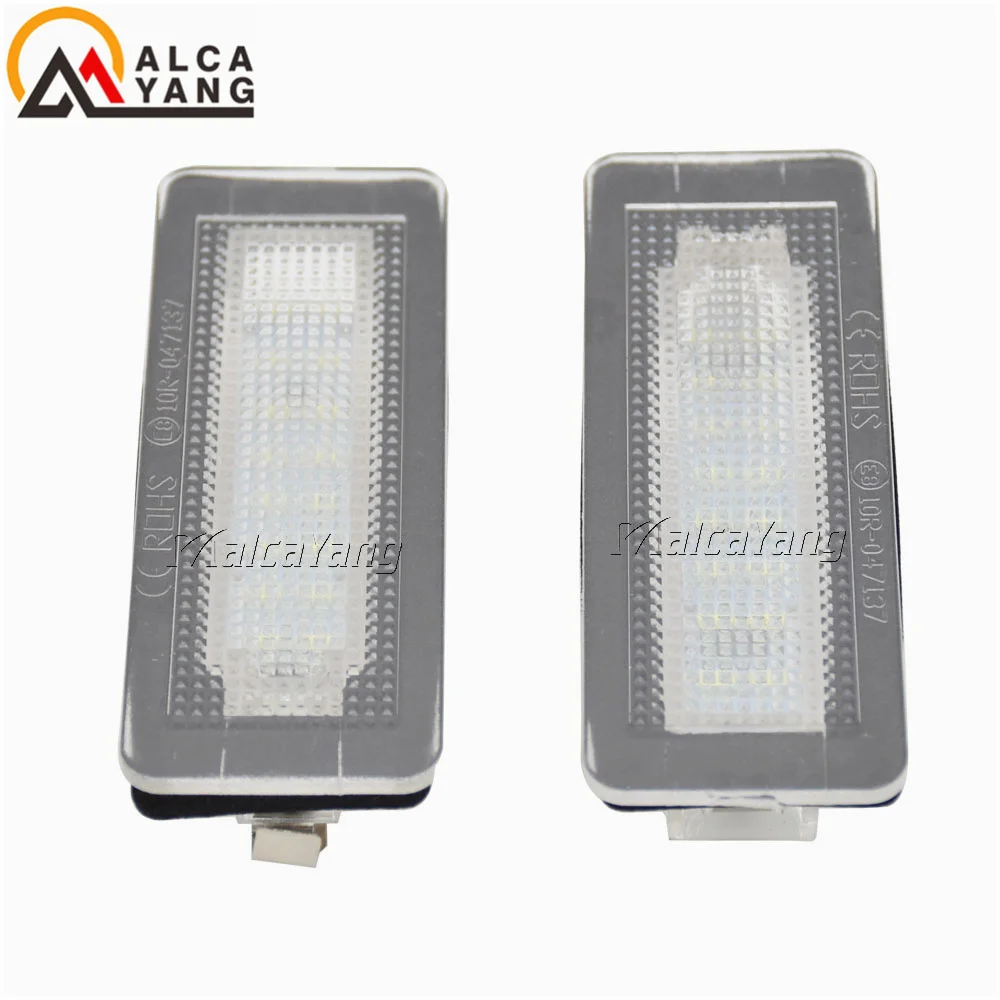 High Brightness LED License Plate Number Light Lamp For Benz Smart Fortwo Coupe Convertible 450 451 W450 W453 Error Free view 3