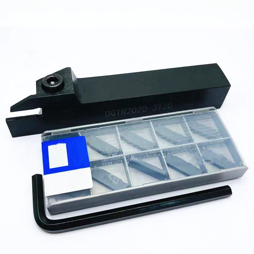 1PCS DGTR1616 DGTR2020-2T18 DGTR2020-3T20 DGTR2525 DGN3003 / DGN2002 용 DGN 그루 빙 인서트 홀더 공구 커터 바