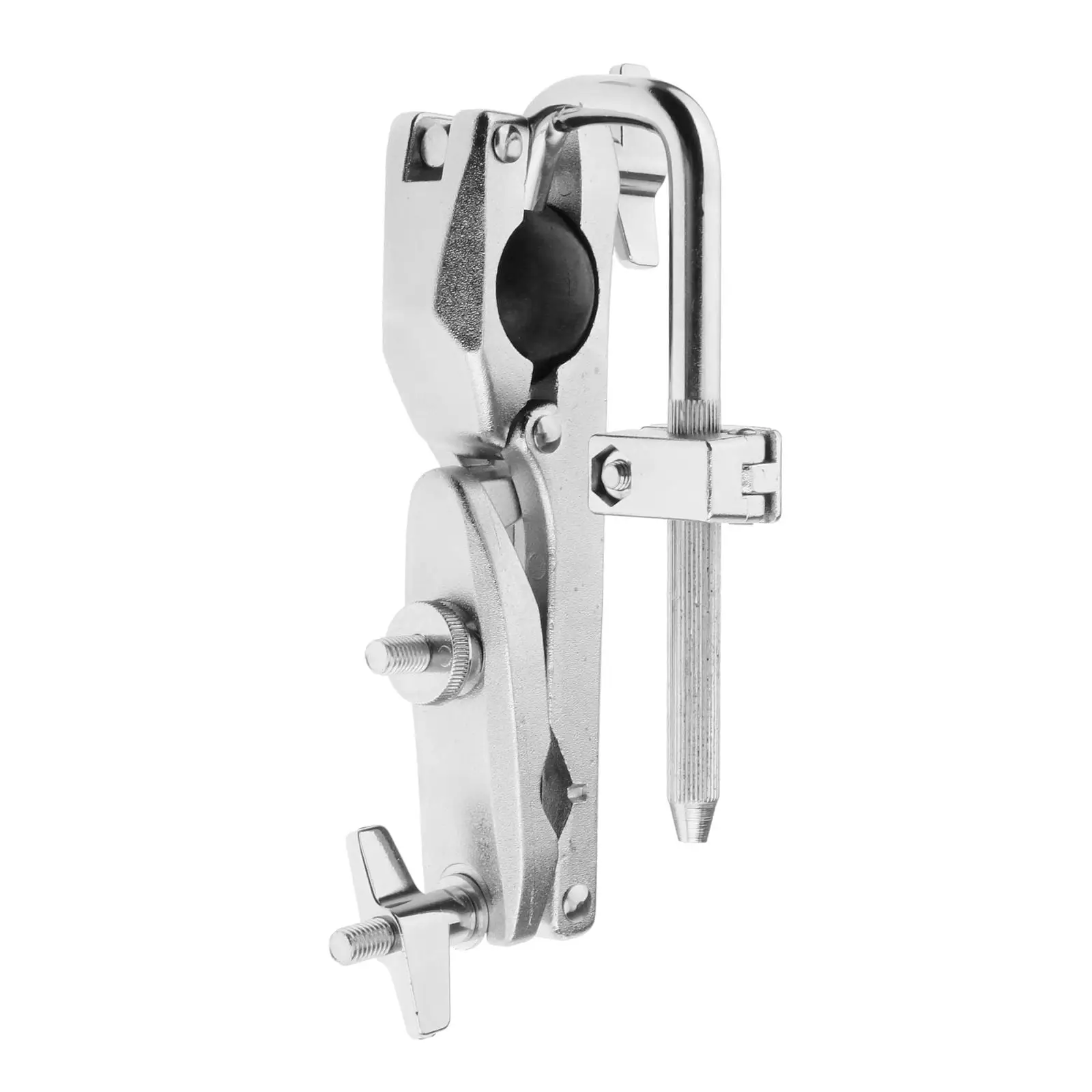 Premium Steel Drum Stand Bracket Support Holder Adjustable Musical Instruments Accessories Hardware Mounting Parts Silver