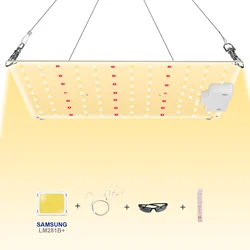 Samsung LM281B Quantum Board LED luz de cultivo 500W 600W 700W 800W Pant lámpara Phyto de espectro completo para invernadero hidropónico interior