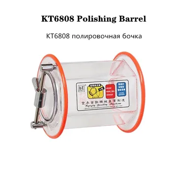 Tumbler Rotary para Polimento Machine, Jóias Polimento Barrel, 3 kg Capacidade, KT-6808
