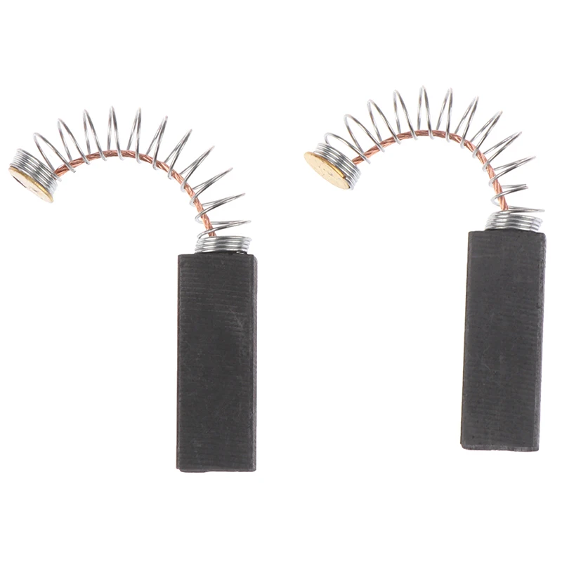 Juego de cepillos de carbono para Motor, herramientas eléctricas, accesorios de molienda, reparación de repuesto, 32x11x6mm, 2 uds.