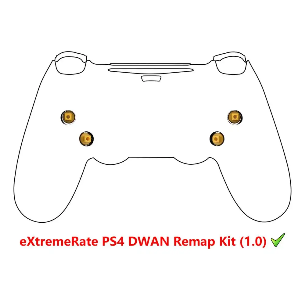eXtremeRate Replacement Remap Borad FPC Ribbon Cable for ps4 eXtremeRate Dawn (1.0, 2.0) Remap Kit