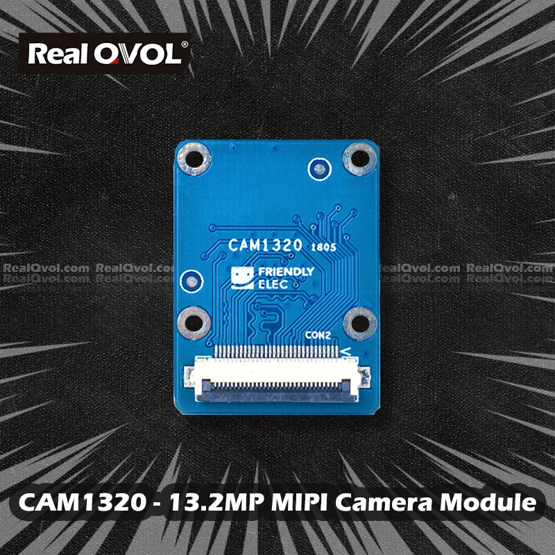 RealQvol FriendlyELEC CAM1320 13.2MP MIPI Camera Module for NanoPi M4/NanoPC T4 OV13850 image sensor supports up to 4224 x 3136