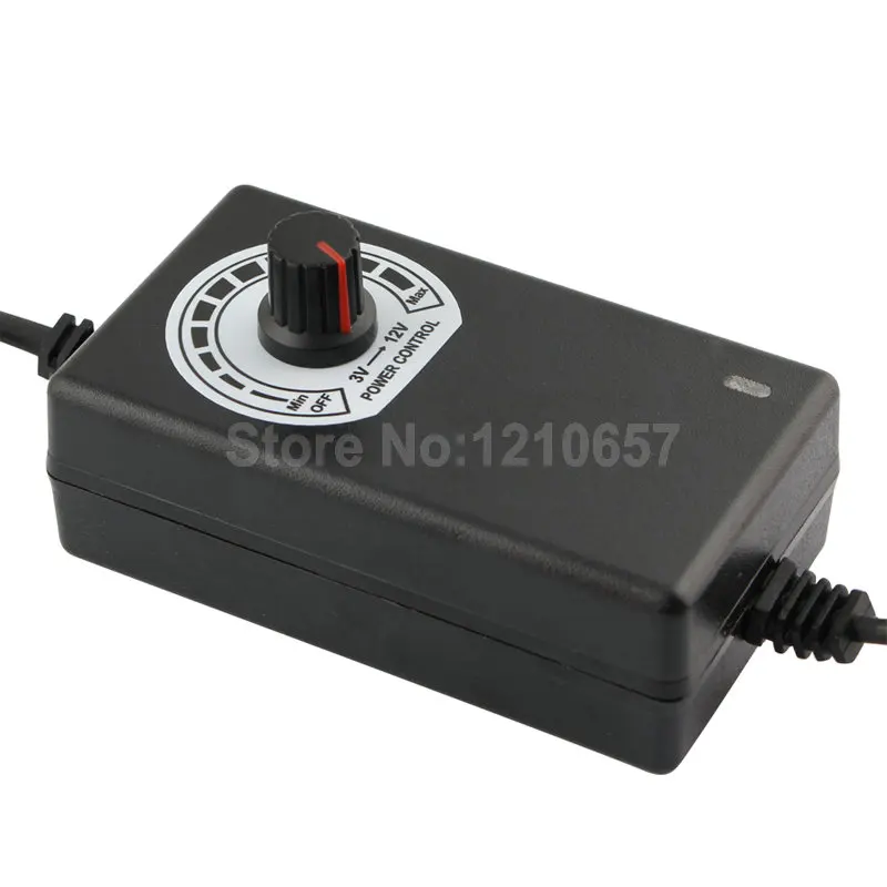 Adjustable Power Adapter Supply AC 100V/220V To DC 3V 12V Switching Lighting Transformer 2A LED Strip US Plug Power Adaptor