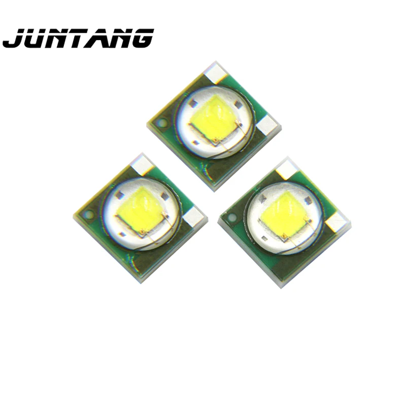 XPE 3535 led de alta potencia, linterna de 3W, cuentas de lámpara roja, verde, azul, amarillo, blanco, infrarrojo con PCB, 10 Uds.