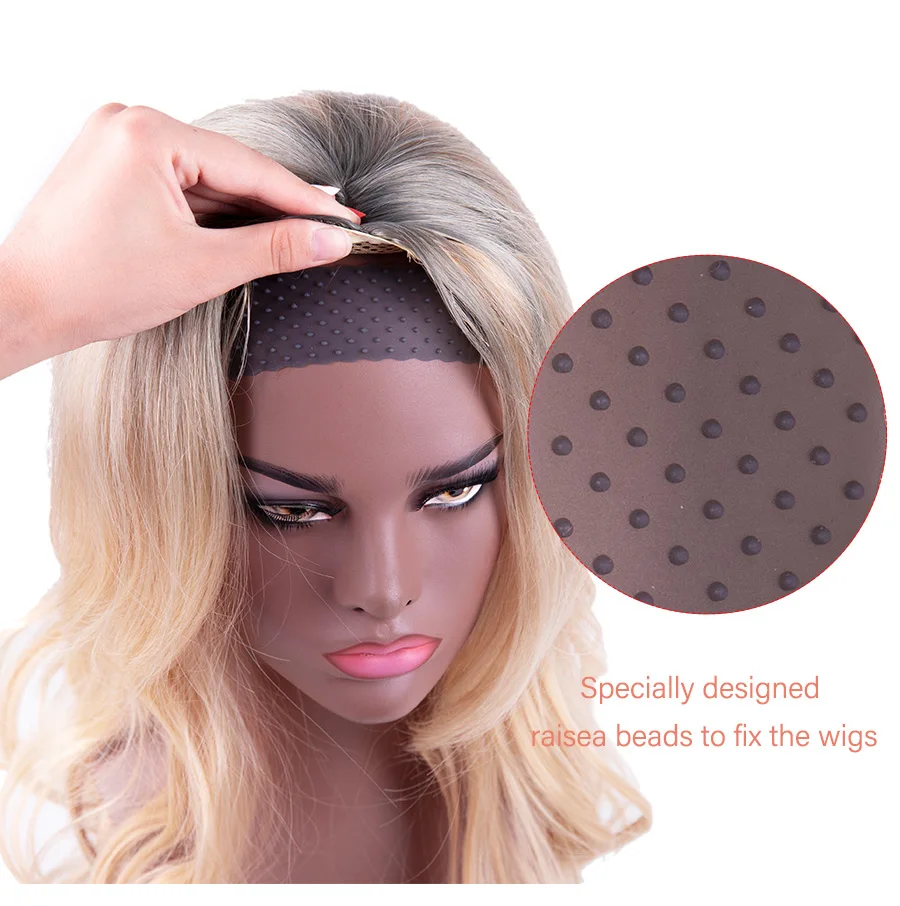 Quality Silicone Band For Wigs High-Elasticity Silicone Wig Headband Invisibility Wigs Grip Headband Non Slip Wig Grip Band