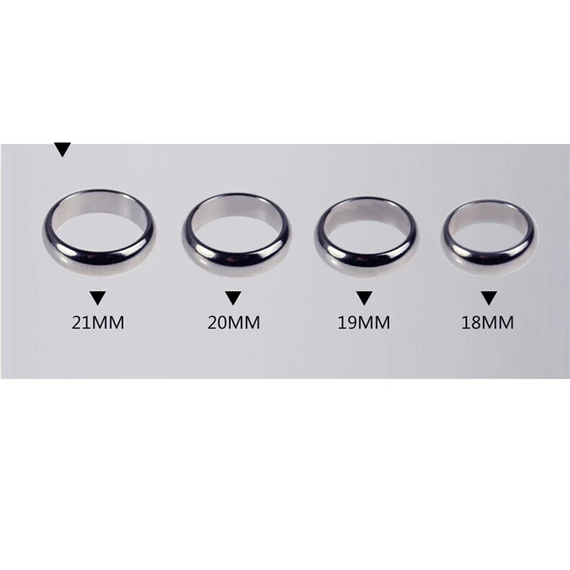 Magic Tricks Wizard PK Ring G2, Silver Color, Close Up Props, Product Accessory, 18mm, 19mm, 20mm, 21mm Available, Magnetic