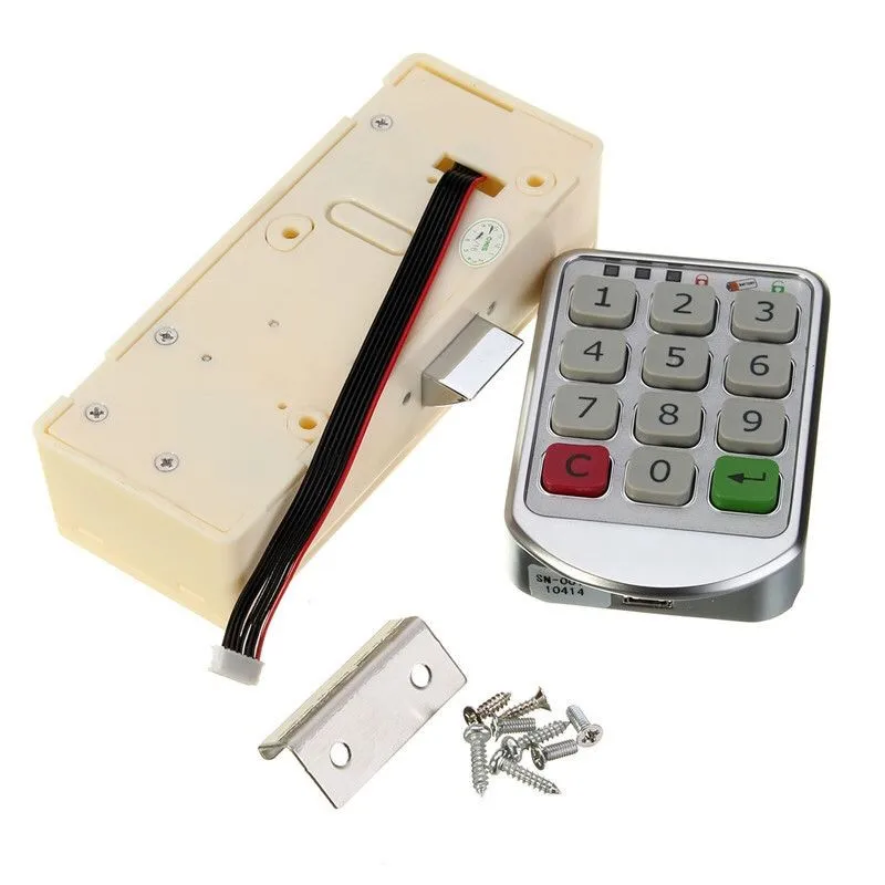 New Electronic Intelligent Digital Keypad Password Code Lock Cabinet Drawer Lock