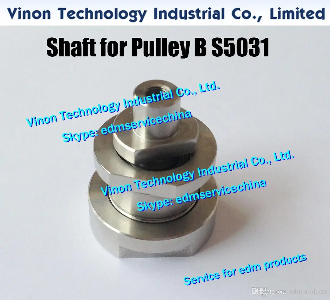 Shaft for Pulley B S5032 3051202 - Lower Block Pulley B Roller Assembly Component for S odic A530D/325D/A/AQ325L/AQ535L/AQ/AG