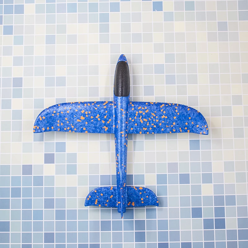 48/99 CENTIMETRI Grande Schiuma Aliante Aereo Lancio A Mano Aerei Giocattolo All'aperto 2 Modalà di Volo Giocattolo Volante per I Bambini Festa di Compleanno favori  26