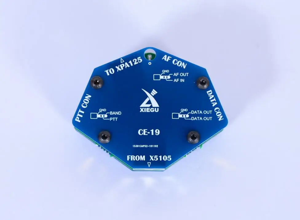 Oryginalny Xiegu CE-19 CE19 interfejs danych karta rozszerzeń dla XIEGU G90 X5105 ACC PTT XPA125