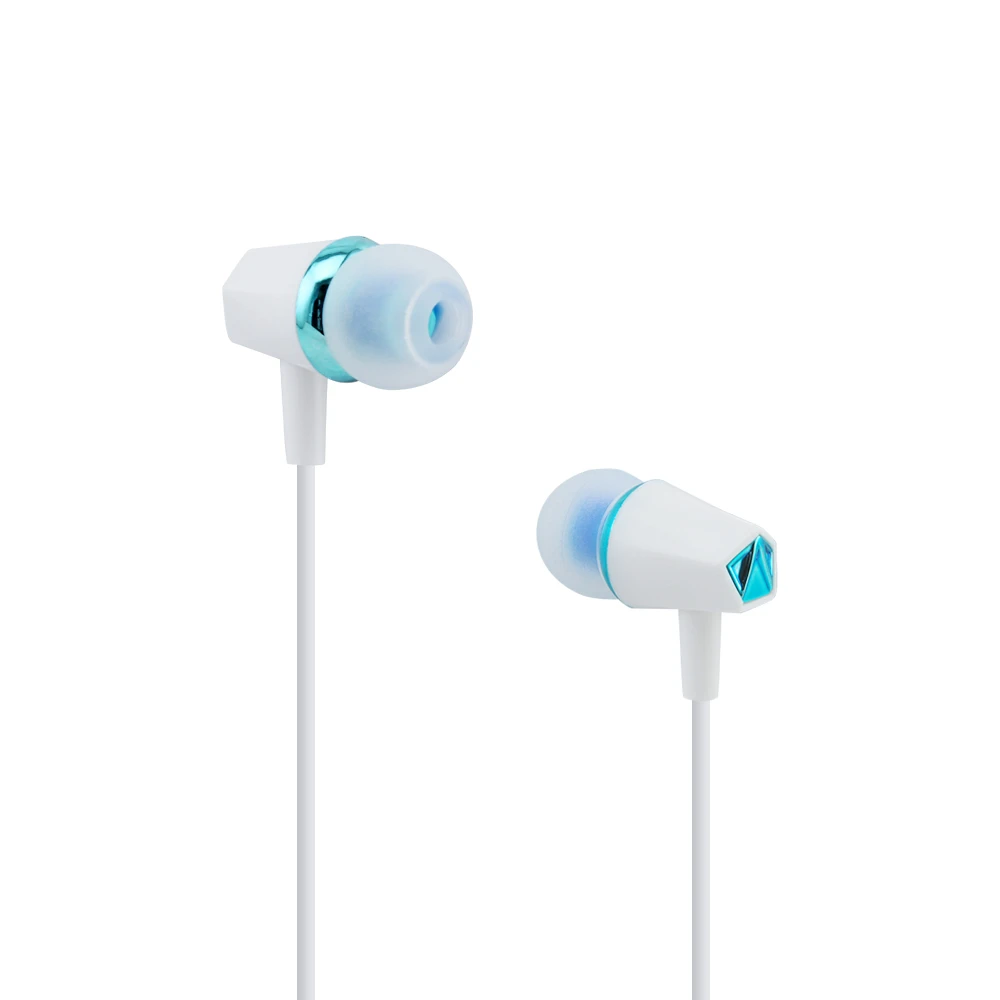 Earphone With Microphone 3.5mm In-Ear Stereo Earbuds For Computer Phone MP3