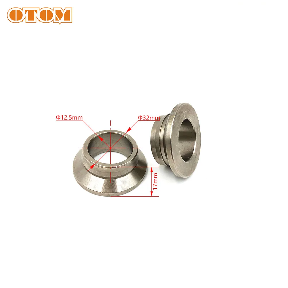 OTOM Motocross Rear Axle Wheel Shaft Bushing Aluminum Lining Cap Crash Protector Pit For KTM XCFW EXC SXF HUSQVARNA Motorcycle