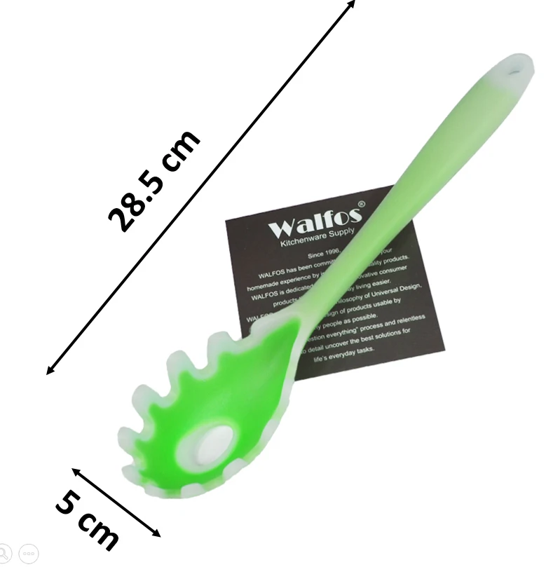 Walfos Non Stick Pastasaurus Pasta Server / Dinosaur Pasta Spaghetti Serving Fork